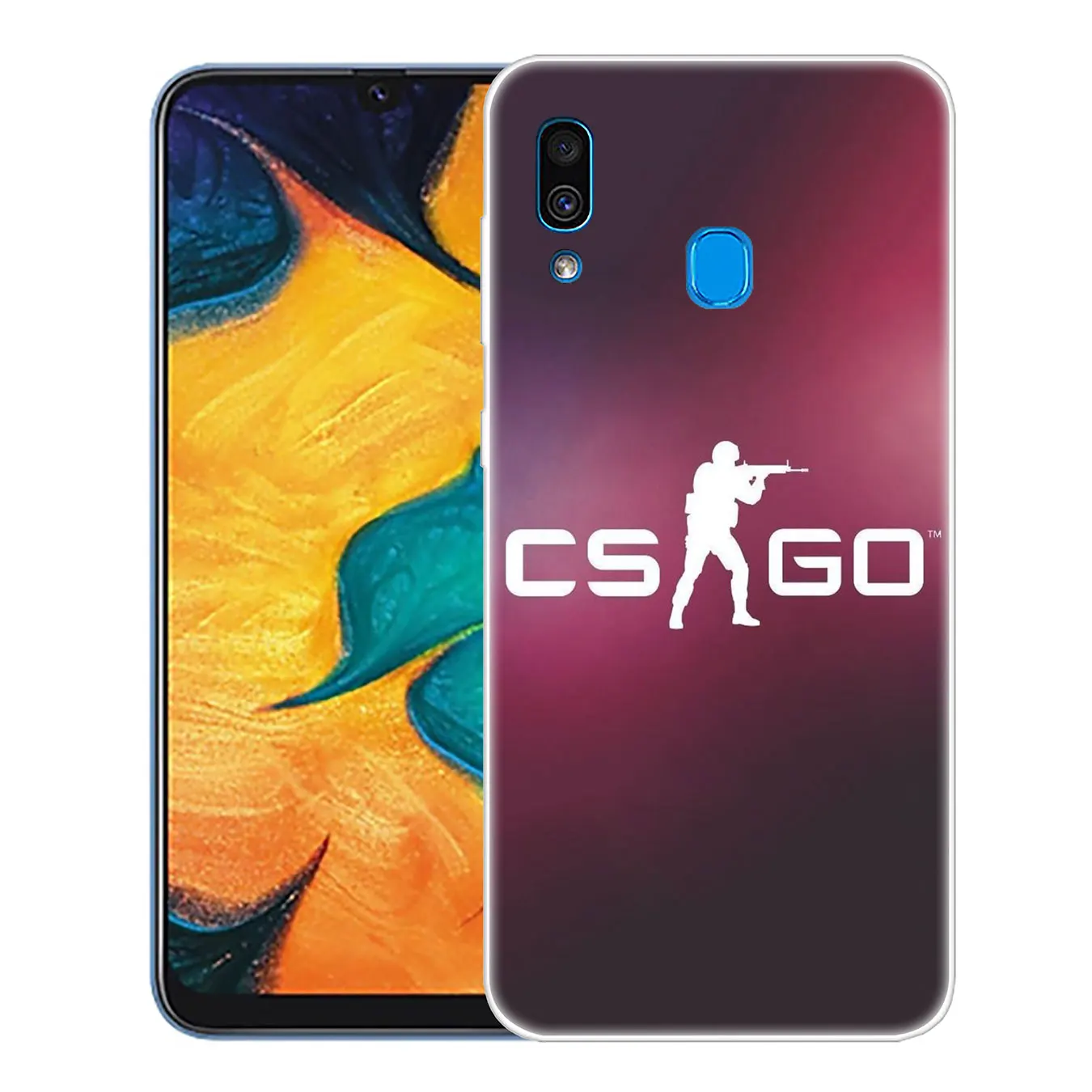Lavaza CS GO Counter Strike Gun жесткий чехол для телефона Samsung Galaxy A70 A60 A50 A40 A30 A20 A10 M10 M20 M30 M40 A20e