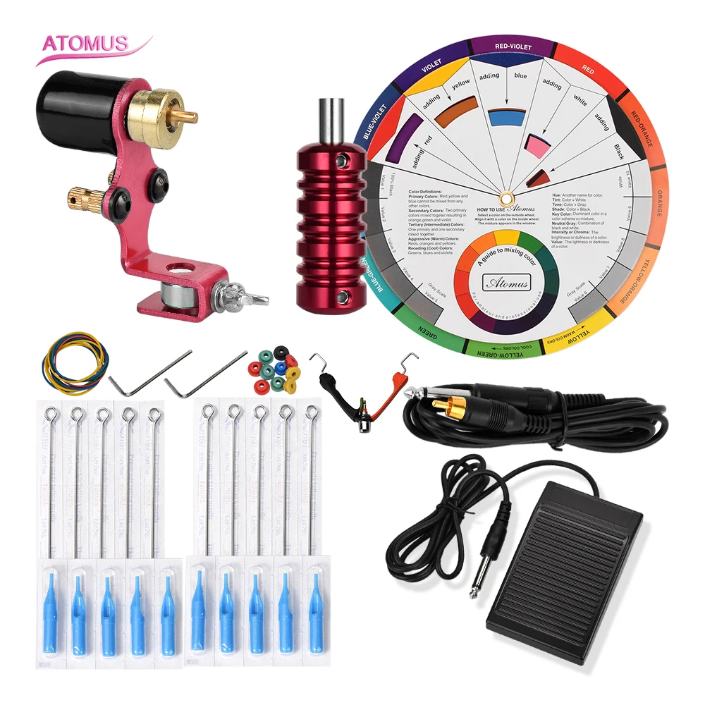 

Tattoo Machine Pen Set Equipamento Tatuaje Tatto Professional Insumos Para Tatuajes Tattoo Machine Kit Permanent Tatto Tatoo Kit