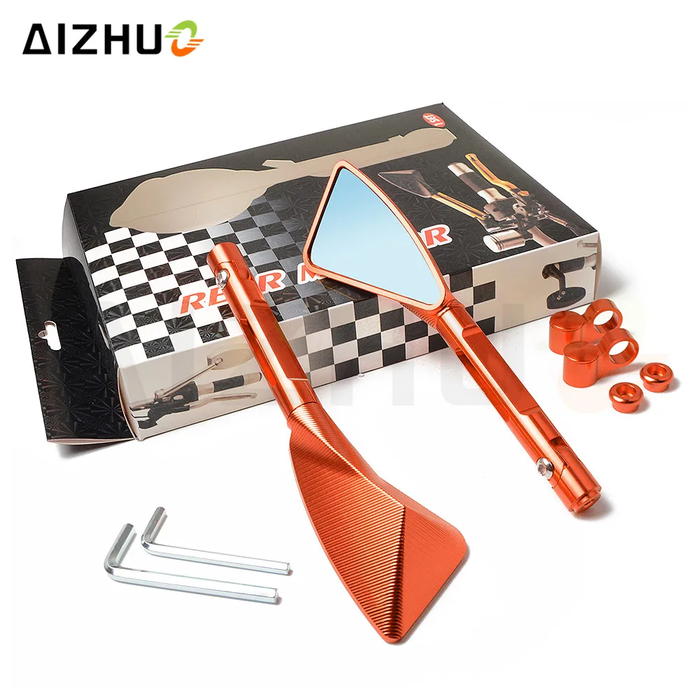 

Universal Motorcycle Rearview Mirror CNC Aluminum Motor Mirrors Side Mirror For KTM 125 200 390 690 Duke RC125 RC200 RC300 RC690