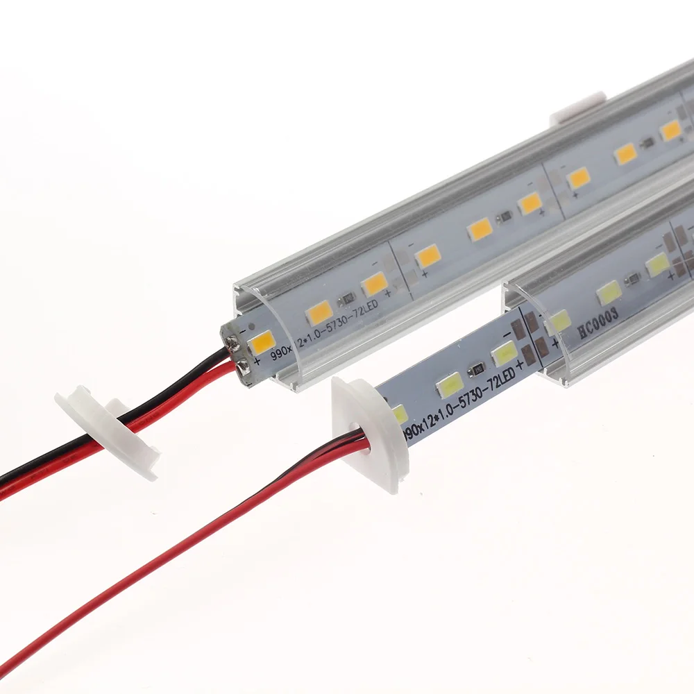 5 шт.* 50 см V алюминиевый профиль DC12V настенный угловой СВЕТОДИОДНЫЙ светильник 5730 36 светодиодный V образный Угловой светодиодный жесткий линейный светильник лампа для шкафа