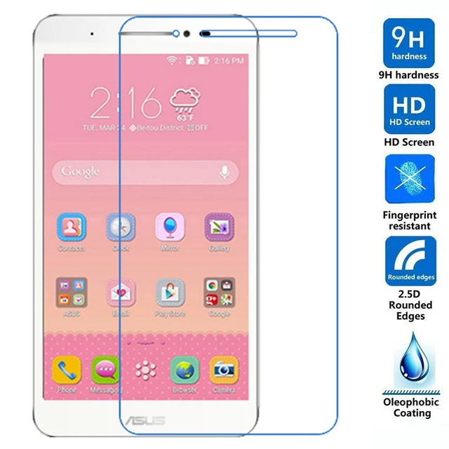 

2.5D Tempered Glass 9H High Quality Protective Film Explosion-proof Screen Protector For ASUS ZenPadp C 7.0 Z171KG