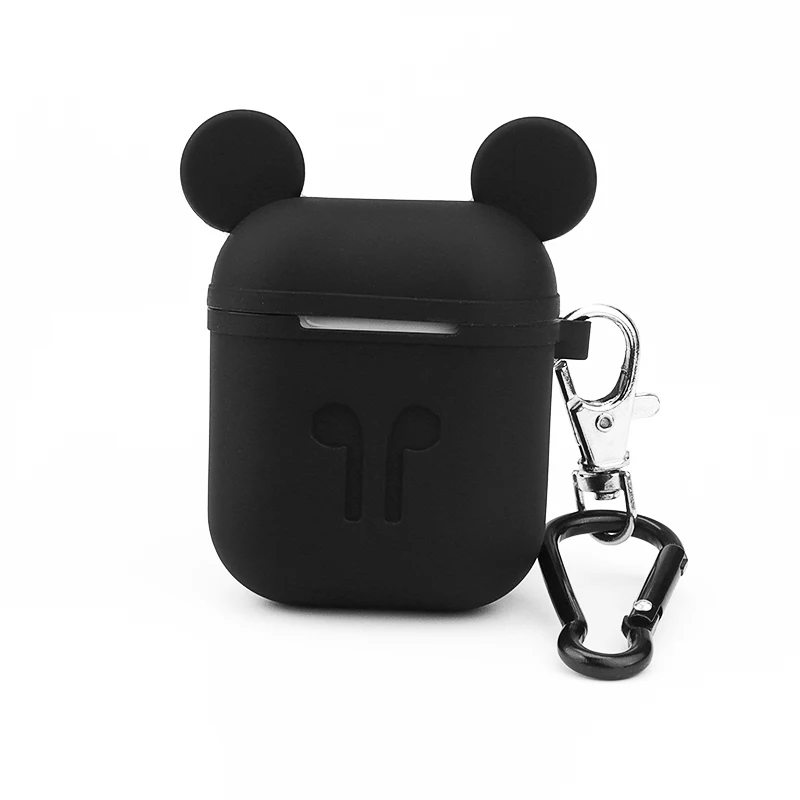 For Airpods 1 2 Silicone Protective Cover airpods accessories Earphone Case airpods case cute /i9S/i10s /i11/i12/i13 i20 130 Tws