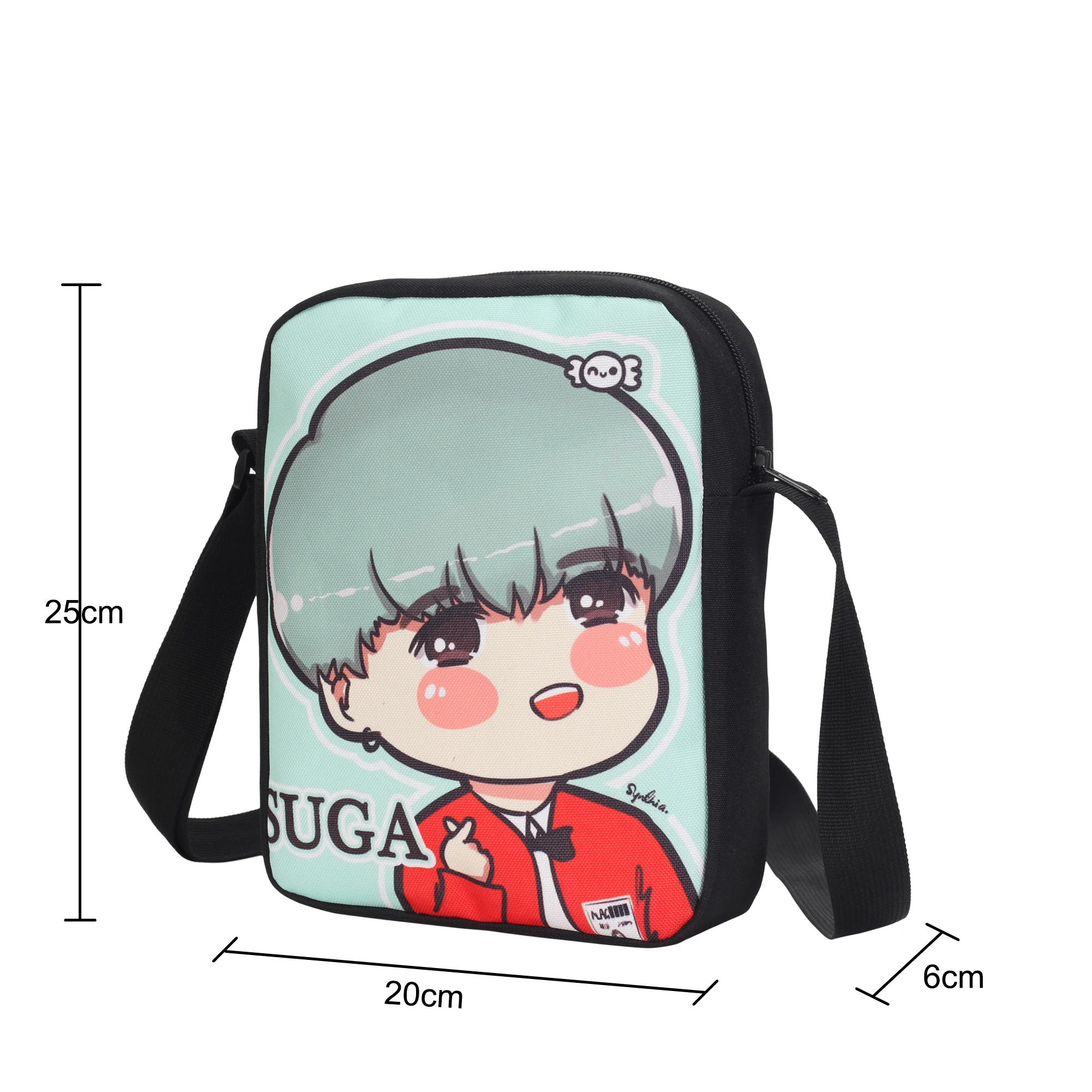 messenger bolsa para as mulheres Size : 20*6*25cm