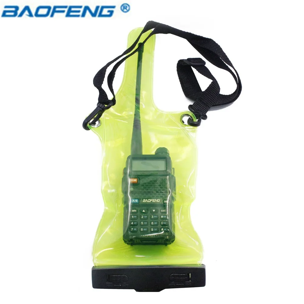 Universal Waterproof Sets/Holster case holder Walkie Talkie for Ham Radio HF Transceiver