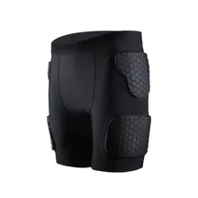 Взрослых для мужчин мягкий сжатия шорты для женщин Хип и защита для бедер футбол Пейнтбол Баскетбол Катание на коньках хоккей