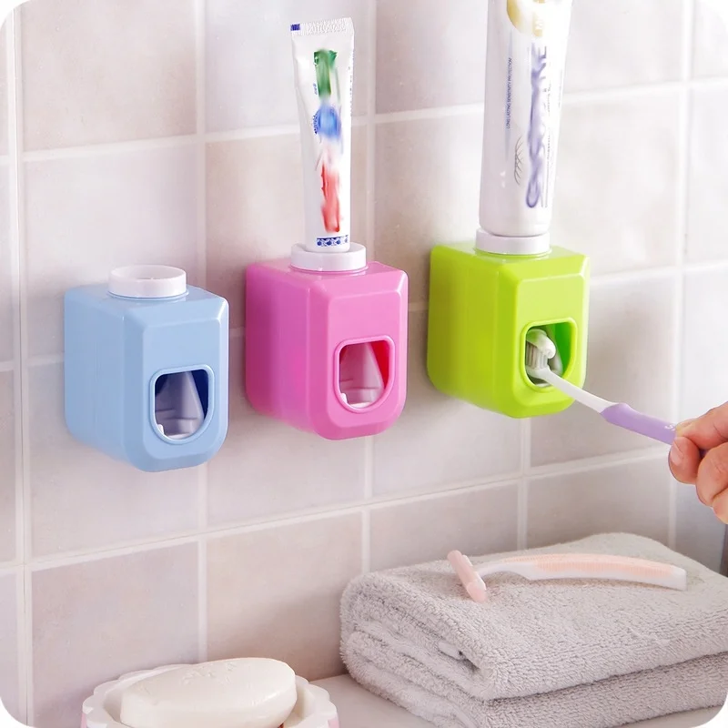 Toothbrush Holder Automatic Toothpaste Squeezing Toothpaste Squeezer