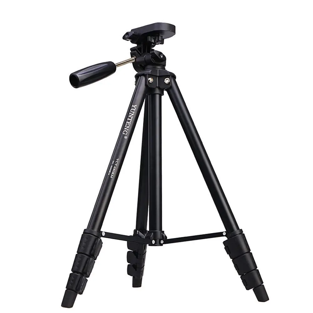 Портативный алюминиевый штатив Yunteng с демпфирующей головкой для DSLR камеры YUNTENG 680