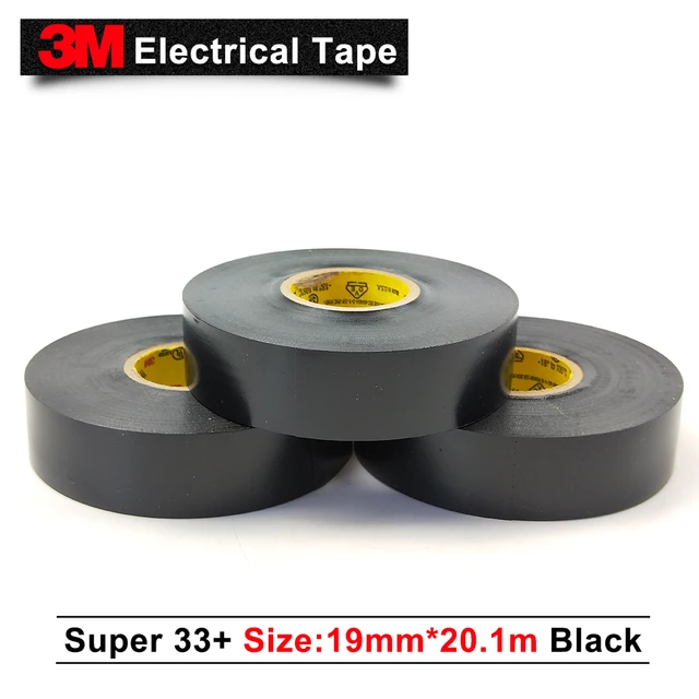 SUPER 88 19MM 3m, Ruban isolant électrique, PVC (Chlorure de