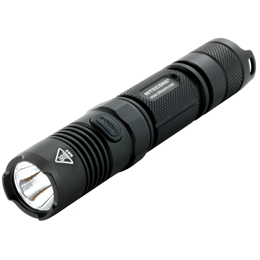 NITECORE 1000 LMs CREE XP-L HI V3 светодиодный P12GT тактический фонарь без 18650 батареи супер яркий фонарь для самозащиты