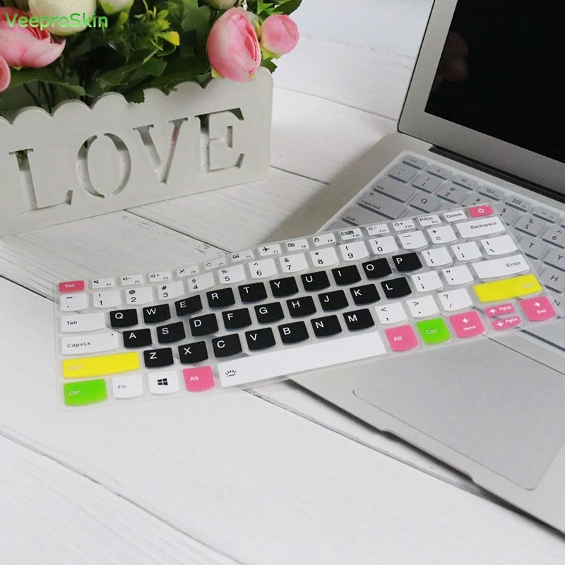 

silicone Notebook Keyboard Cover Skin Protector for Lenovo Ideapad C340 14 inch C340-14API c340-14iwl C340 14API 14IWL