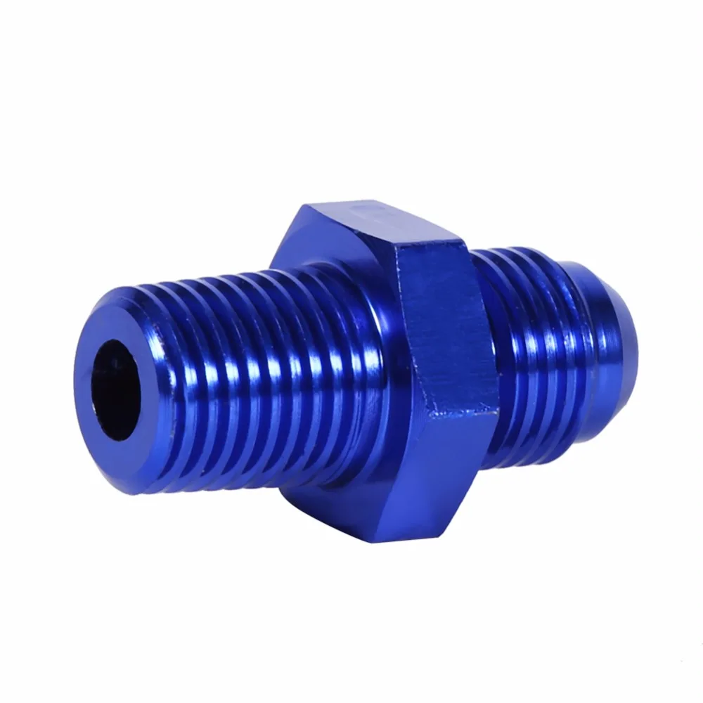 Автомобильный stylingNew алюминиевый AN6 к NPT 1/4 &quotфитинги для топливного масла прямой