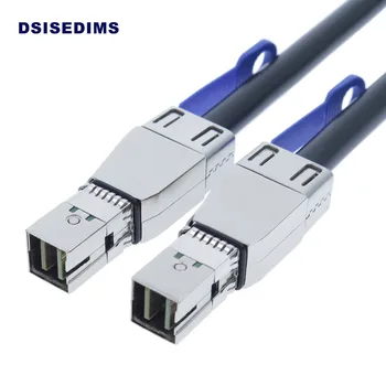 

High Density External Mini SAS Cable HD 36 Pin SFF-8644 to SFF-8644 Up to 12.0 Gbps