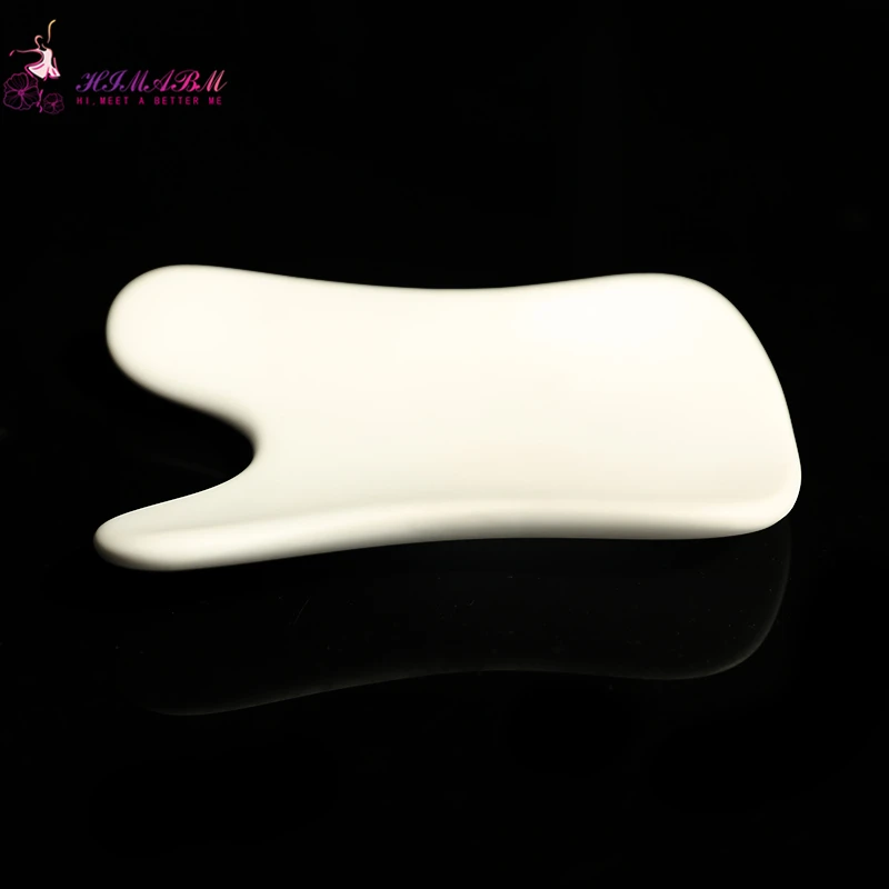 HIMABM Chinese Ceramic guasha board massage tool scraping tool for body massage acupuncture HIMABM Chinese Ceramic guasha board massage tool scraping tool for body massage acupuncture