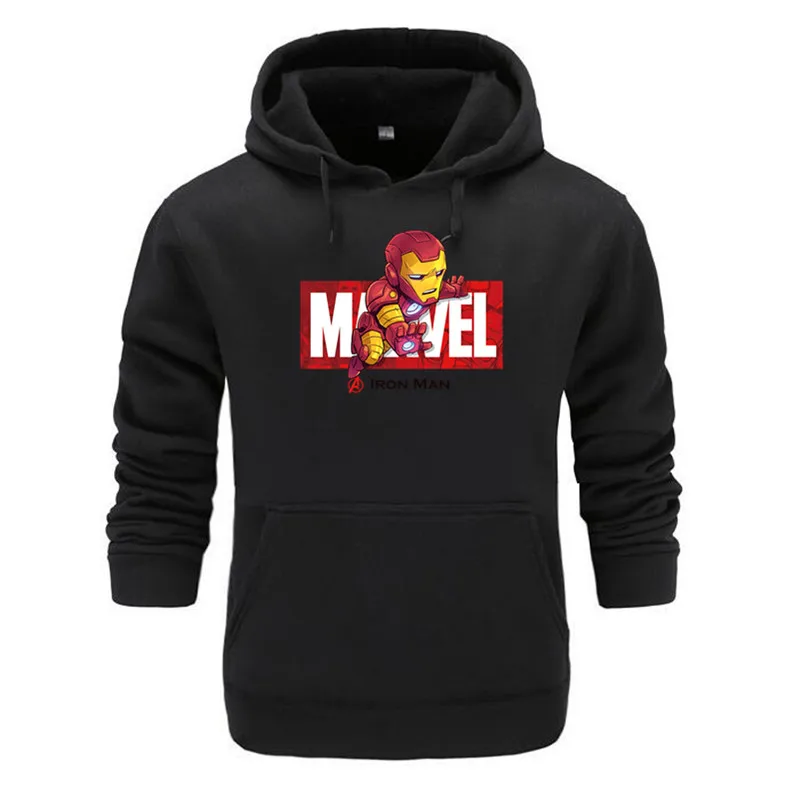 

Hot sale Avengers Endgame Quantum Realm Sweatshirt with hooded Advanced Tech Hoodie Cosplay Costumes superhero Iron Man Hoodies