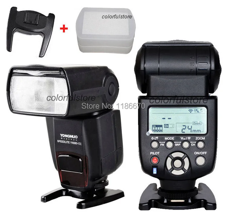 YongNuo YN560III YN-560 YN560 III YN-560III -   Speedlite  Canon Nikon Pentax Olympus + 