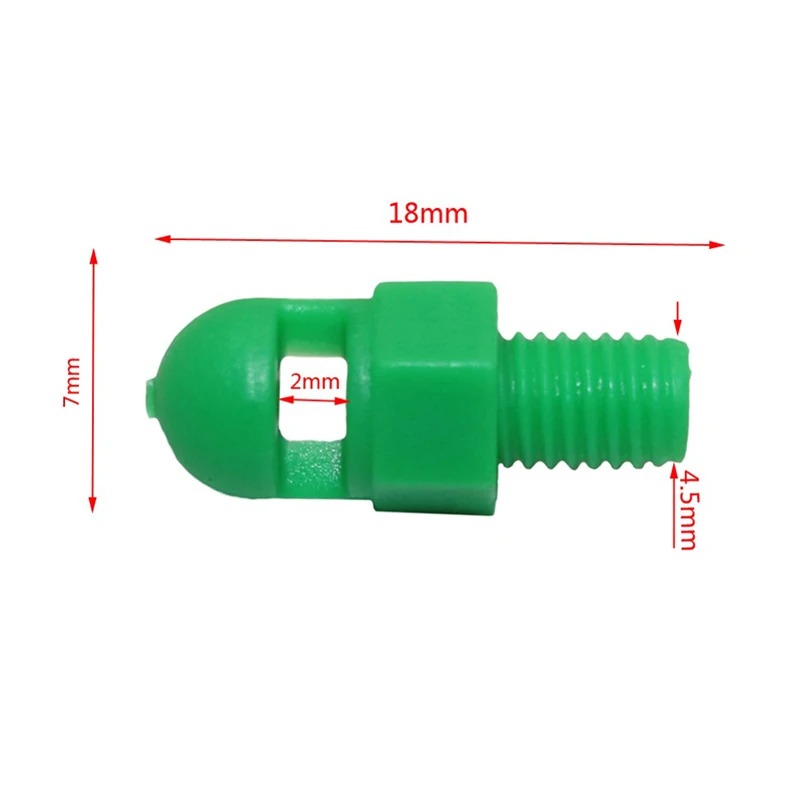 Mini Misting Nozzles 360 Degree Refraction Micro-Sprayers Greenhouse Watering Irrigation System Fog Sprinklers 50 Pcs garden sprinkler irrigation sprinklers garden irrigation nozzle drip irrigation sprinklers garden sprayer nozzles