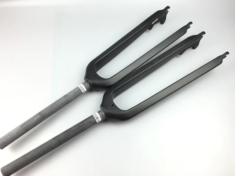 

Carbon fork 3k matte Bicycle Rigid Fork  Full Carbon Fiber MTB Bike Disc Brake Front Fork 1-1/8'(28.6mm) Cycling Fork 26/29ER