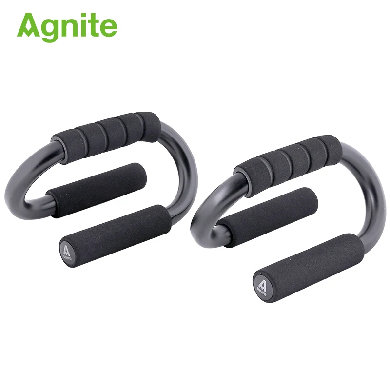 Agnite الرياضة اللياقة البدنية دفع عمليات تقف الرئيسية الجمنازيوم مقبض تمارين ضغط الرجال النساء شامل ل كمال الأجسام ممارسة التدريب دروبشيب