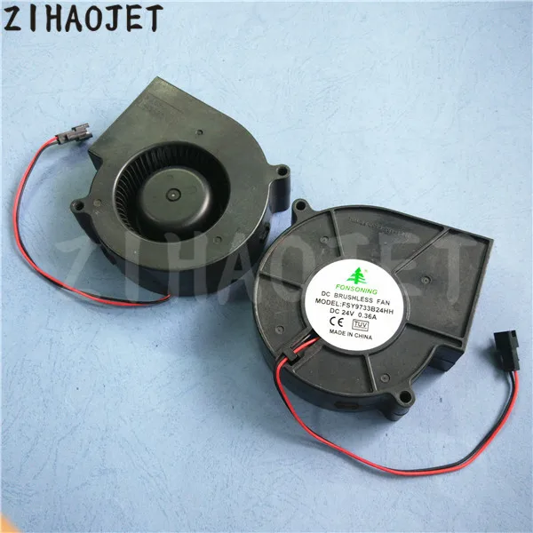  large format printer paper sucker fan dc 24v silent blower material 