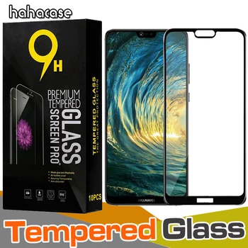 

100pcs Screen Protector Tempered Glass For Huawei P40 Lite P30 Mate 30 20 X Nova 7i 6 SE Y7P P SMART Film With Retail Package