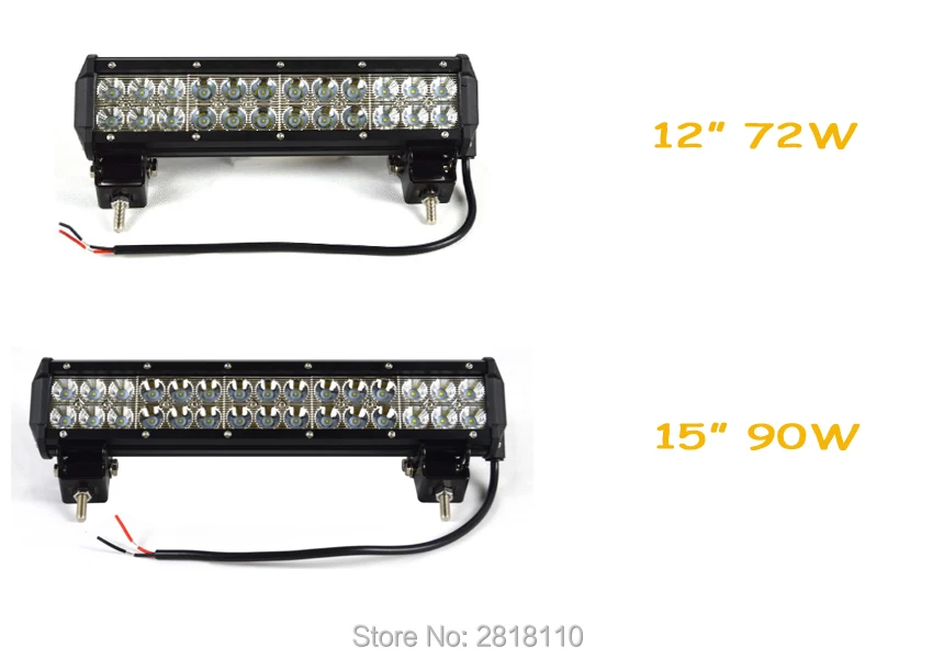 Германия наличии! 15 "дюймов 90 Вт светодиодный свет работы бар Combo луча 4x4 бездорожья с Монтажный Комплект IP67 дальнего света для грузовых