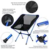 Travel Ultralight Folding Chair Superhard High Load Outdoor Camping Chair Portable Beach Hiking Picnic Seat Fishing Tools Chair ► Photo 3/6
