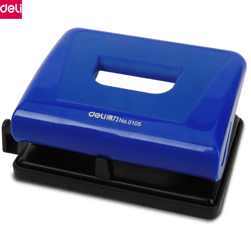 

Deli Double Hole Puncher 2-hole Stationery Hole Punch for Paper DIY Craft Scrapbooking Office Office Supplies
