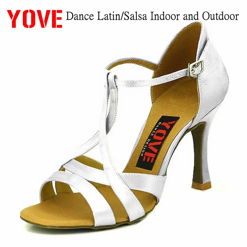 

YOVE Style w137-1 Dance shoes Bachata/Salsa Indoor and Outdoor Women's Dance Shoes