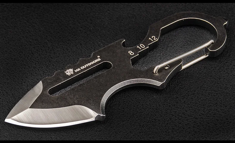HX Открытый Edc нож для выживания охотничий инструмент карманные тактические шейные ножи 4Cr13MoV стальные походные инструменты с KYDEX