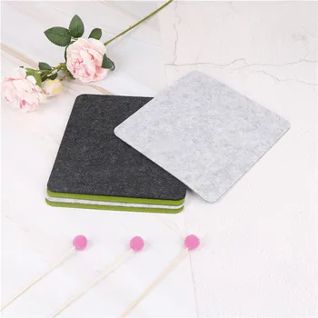 

20 x 20 x 0.3cm Felt Cloth Universal Mouse Pad Mat for Laptop Computer Tablet PC Notebook