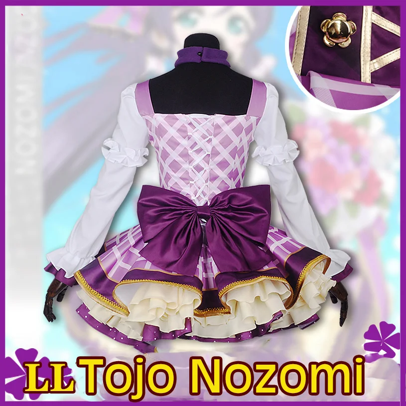 Love Live! Цветочный букет Nozomi Tojo Пробуждение платье косплей костюм все размеры