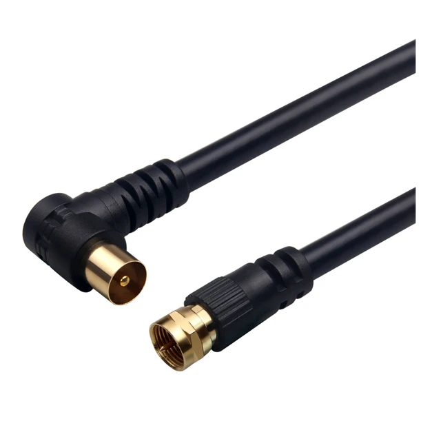 2018 new high quality Male to male TV coaxial cables extension wire TV