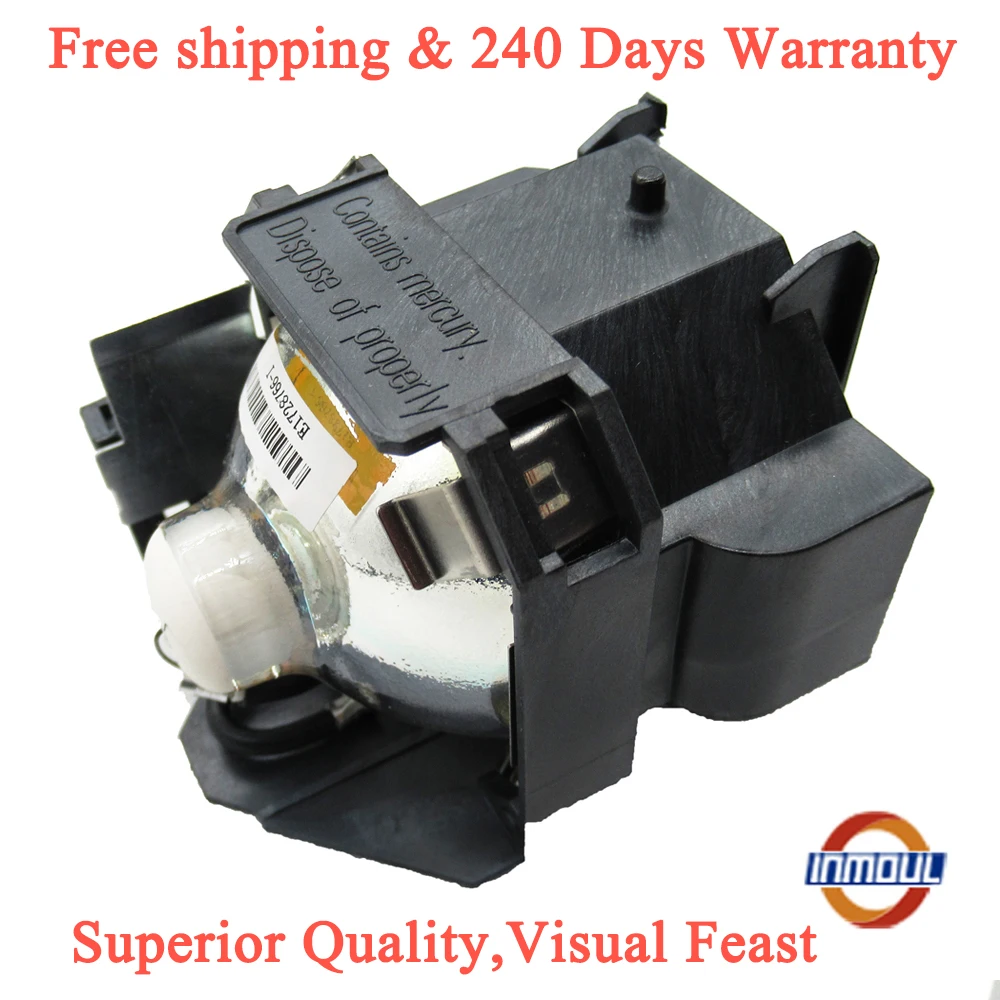 Inmoul A+quality and 95% Brightness projector lamp ELPLP38 for Epson EMP-1715 EMP-1705 EMP-1710 EMP-1700 EMP-1707 EMP-1717 EX100 |