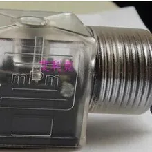 50 шт в наборе, DIN Соединительная коробка с винтовым зажимом и изолированной уплотнительной прокладкой соленоиды разъем катушки DIN43650A светодиодным индикатором