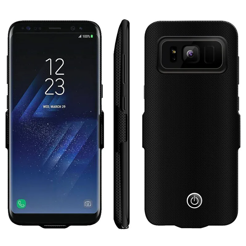 Чехол для Samsung Galaxy S9 S9plus портативная зарядка защитный чехол Ультратонкий внешний