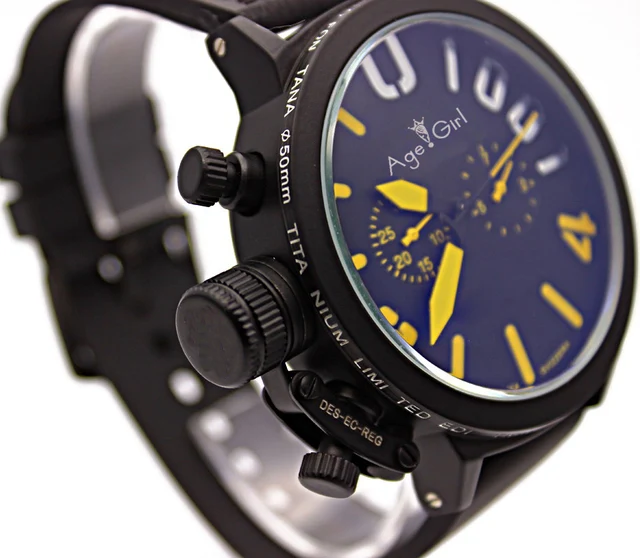 Luxury Brand New Men's Sports Black Rubber Classic U Round Automatic Mechanical Luxury Brand New Men's Sports Black Rubber Classic U Round Automatic Mechanical