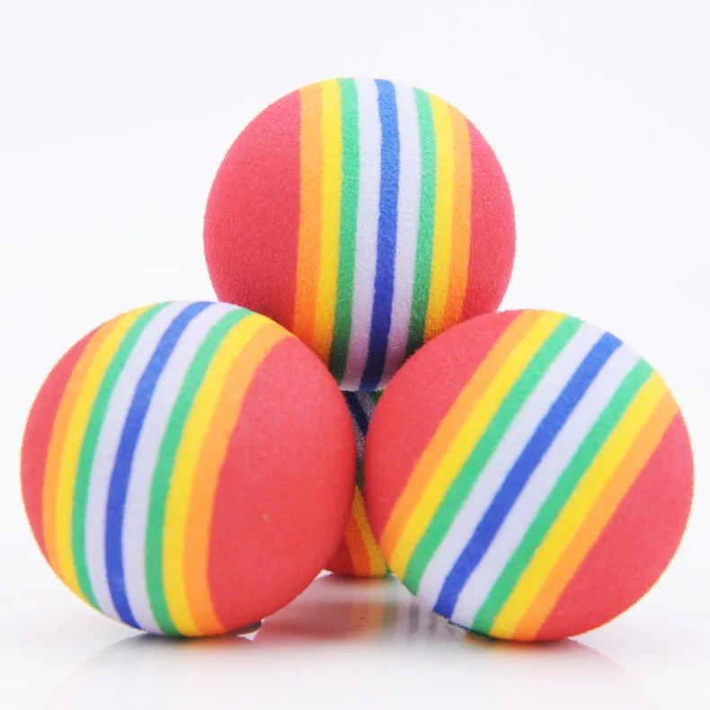 

10PC/Lot Mini Small Dog Puppy Dog Toys Chew Ball Toy Colorful Dog Training Tennis Ball Dog Accessories