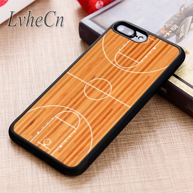 Чехол для телефона баскетбольной площадки LvheCn iPhone 5 6 6s 7 8 plus X XR XS max 11 12 Pro Samsung Galaxy S7