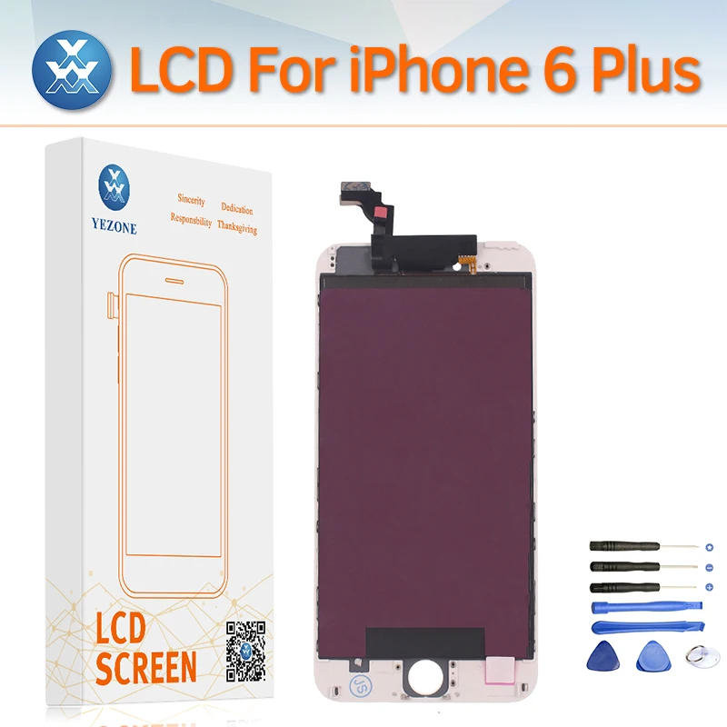AAA Фирменная Новинка Pantalla для Apple iPhone 6 6p плюс ЖК дисплей замена дигитайзер с