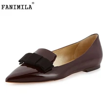 Fashion Women Shoes Woman Flats high quality Casual Comfortable pointed toe Bowknot Women Flat Shoe New Flats Size 35-46 B245