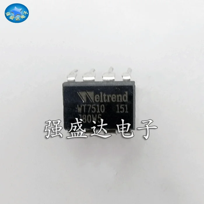 2019 Прямая Продажа Продвижение 100% новый и оригинальный WT7510 7510 DIP8 IC | Электроника