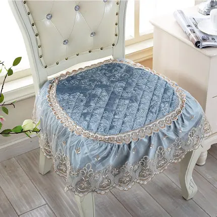 

European chair seat cushions lace seat cushions non-slip dining cushions computer chairs seat cushions