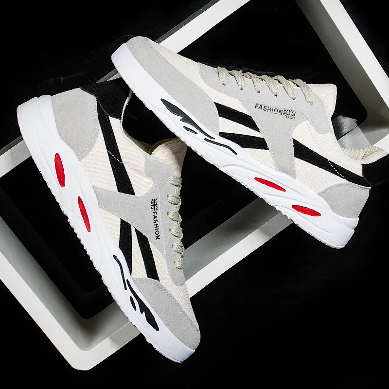

2019 New Arrival Spring Autumn Men's Trainers Sneakers Casual Shoes Comfortable Jogging Mens Shoes Trainers chaussure b35