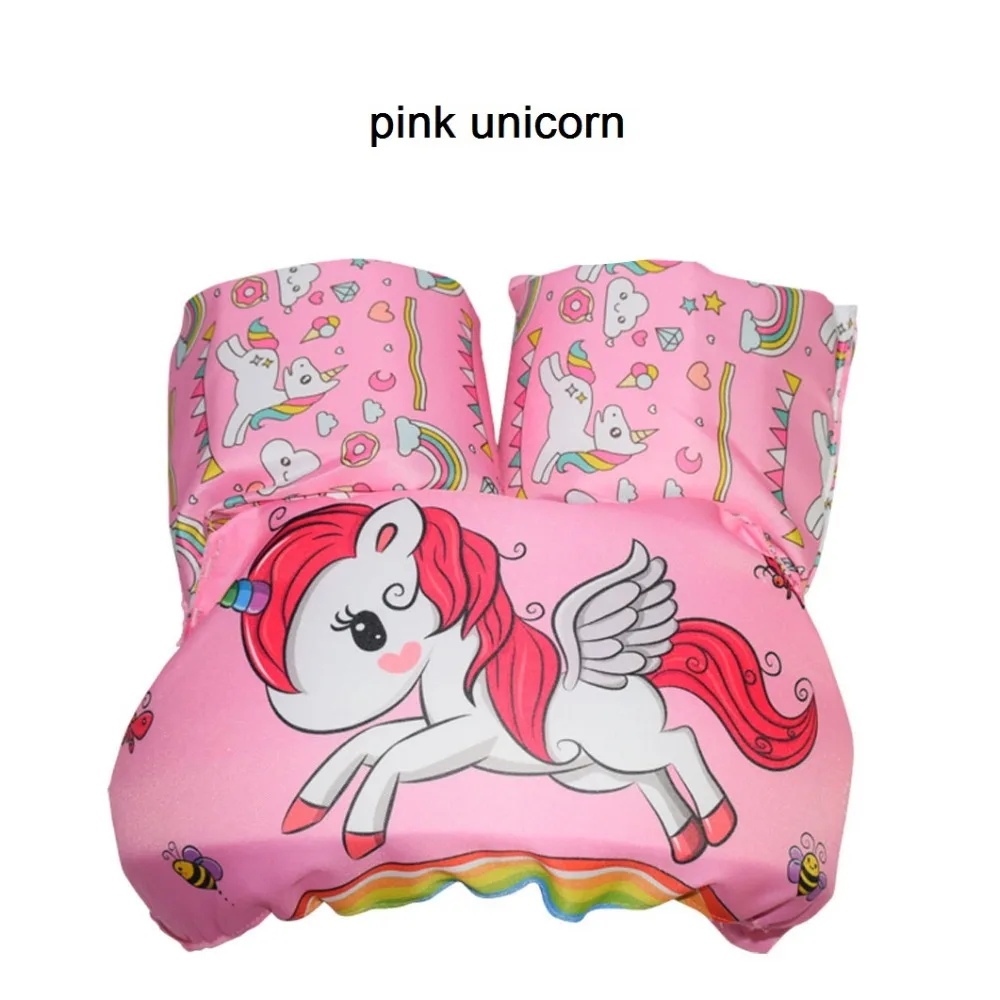 

Children's Swimming Vest Life Jacket Vest Kids Unicorn Pool Float Toy Learn Swimming Snorkeling Buoyancy Vest Water Safety Arm