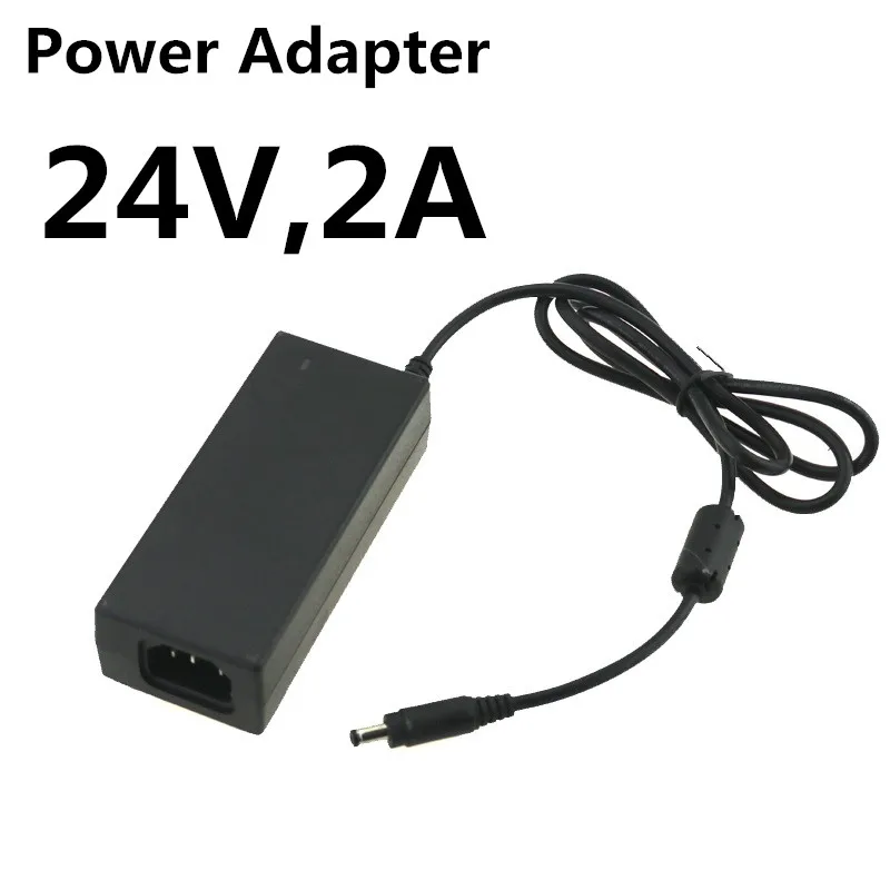 

DC Output 24V 2A Power Adapter AC/DC Power Adapter Transformer Input AC 100-240V Adapter