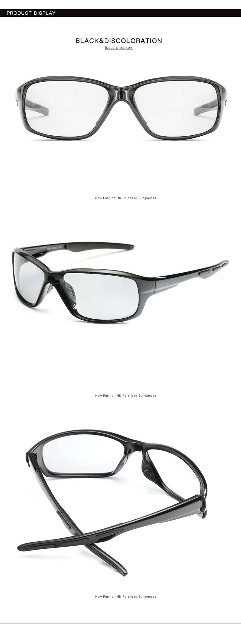 Фотохромные поляризованные велосипедные очки, очки для езды на велосипеде, защитные очки для вождения, пеших прогулок, спортивные солнцезащитные очки для велоспорта