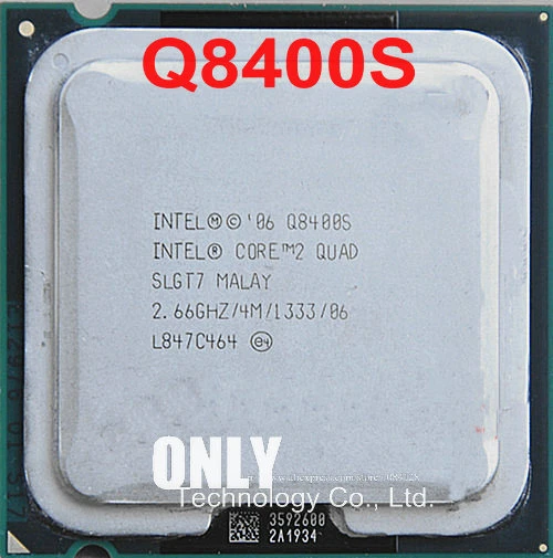 Intel Core2 Quad Processor Q8400S (4M Cache, 2.66GHz, ) 65W LGA775 Desktop CPU 100% working properly Desktop Processor cpu socket