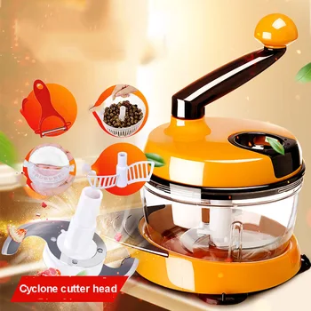 

Migecon Multi-function Kitchen Manual Food Processor Household Meat Grinder Vegetable Chopper Quick Shredder