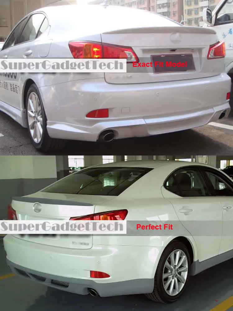 Спортивные Класс интенсивность твист ПУ Made Spolier крылья для Lexus IS250 2009-2011