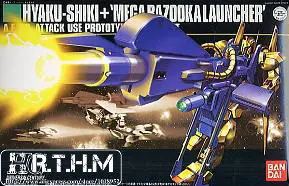

Bandai HGUC 48 MSN-00100 Hyaku-Shiki+Mega Bazooka Launcher Gundam Model Kits Assembled Model Huge Model scale model